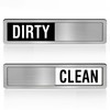 Dishwasher Magnet Clean Dirty Sign,Water Resistant Design Endurance Indicator Reminder
