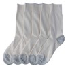 Hayashi (700) Men's Socks, Round Toe, Set of 5, Military