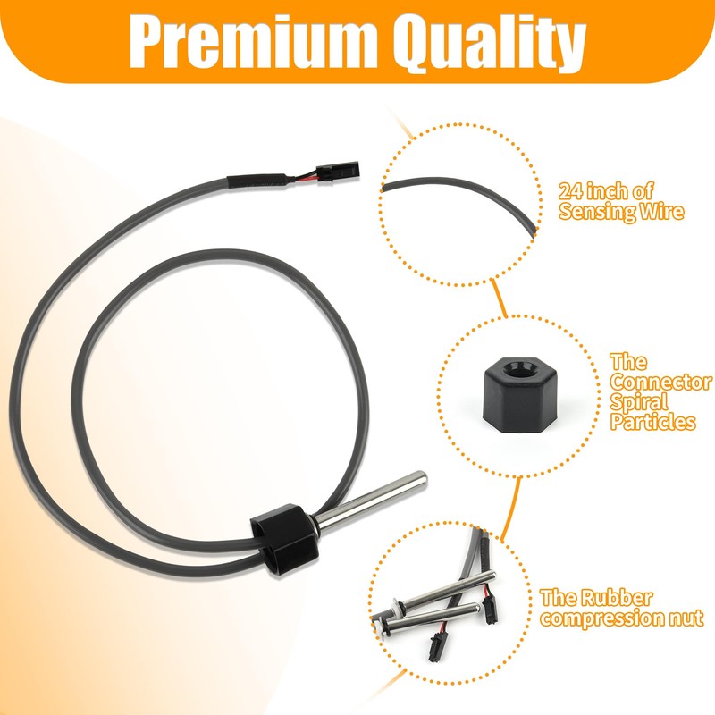 Spa Sensor for Balboa, Compatible with Balboa Heater M7 System