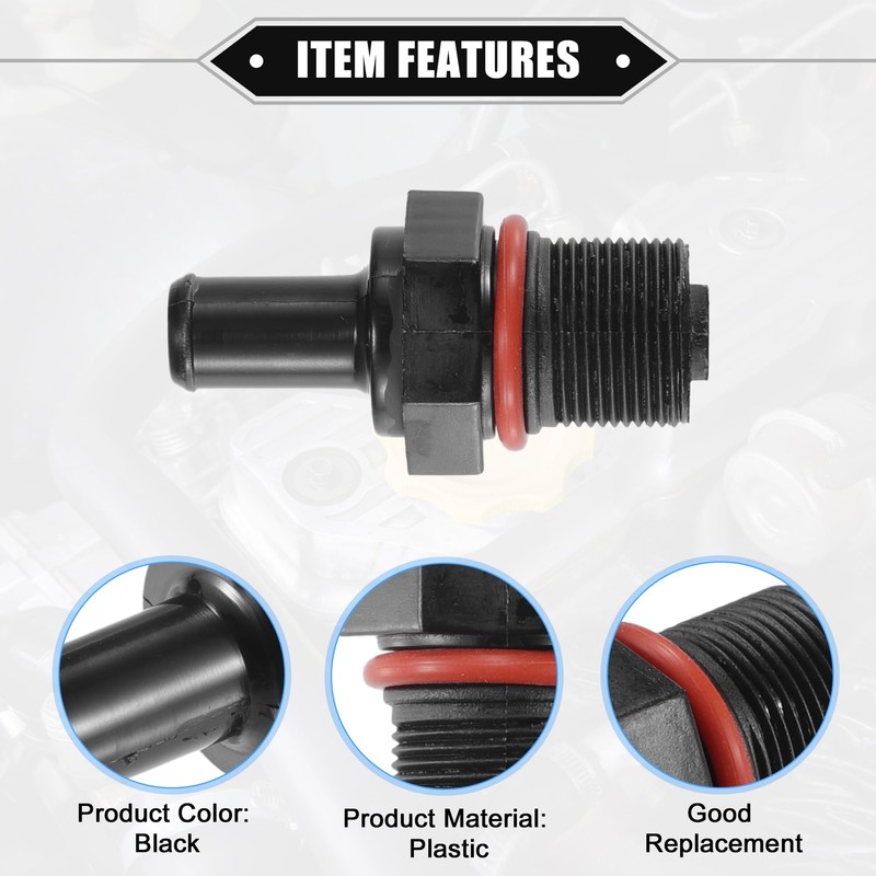 QUARKZMAN PCV Valve Compatible for Hyundai Tucson 10-21 Heavy Duty