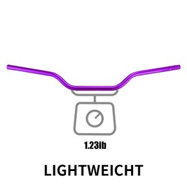 7/8" 22mm Universal Motorcycle Handlebar for KLX110, Ninja650R, RFZ, CRF70, TAO TAO, SSR127, Grom, ATV, Pit Bike & Dirt Bike Aluminum Handlebars Pit Bike Accessories