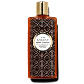 Lalicious Shower Oil & Bubble Bath Coconut - Moisturizing and Hydrating Bath and Shower Oil, Smoothens and Softens Skin - 10 oz.