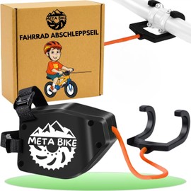 Meta Bike Bicycle Tow Rope for Children, 2.5 m Tow System Pull Rope, Children's Bicycle Mountain Bike E-Bike