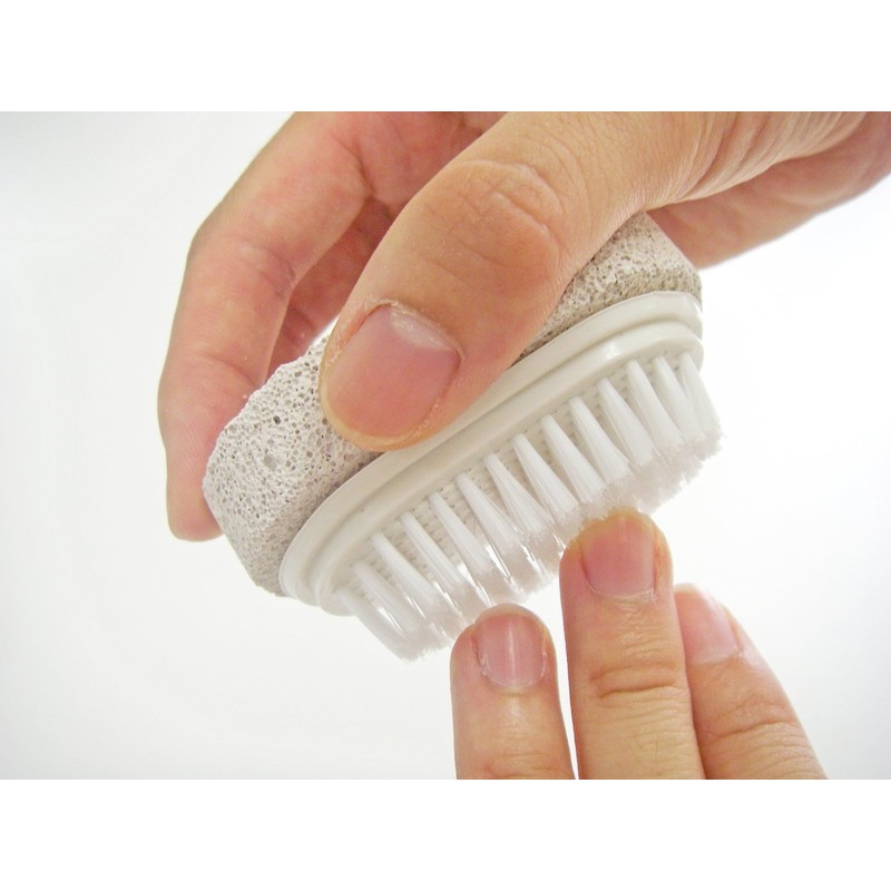 kikuronfain corneum Care Brush Pumice Brush with Brush and Toe