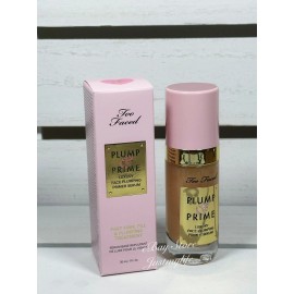 Too Faced Plump & Prime Luxury Face Plumping Primer Serum, Full Size 1oz, NIB