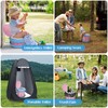 Inmorven Portable Toilet Camping Foldable Potty for Toddler Adults Kids