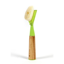 Full Circle Suds Up Soap Dispensing Dish Brush with Bamboo Handle, 3 oz
