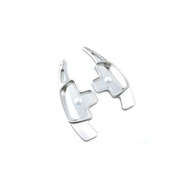 TLIFORT Aluminum Alloy Paddle Shift Steering Wheel Shifter Extension for Mercedes A/G Class 2019-2022, C/CLS 2015-2021, E/SL/SLC 2017-2020, GLA/GLC/GLE/S 2016-2022, GLS 2017-2021 (Silver)