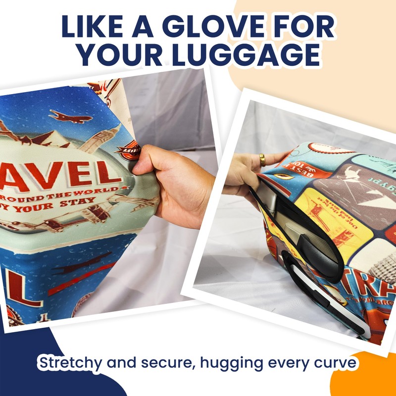 JJ PRIME - Suitcase Cover with Luggage Tag | Luggage