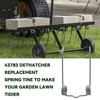 CADOAHJ 43783 Dethatcher Tines Replacement, Fit for Agri-Fab Craftsman De-Thatcher,