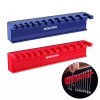 WORKPRO 2-Piece Magnetic Wrench Organizer Wrench Rack Tool Trays SAE&Metric