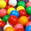 100 COUNT 1/2 HALF INCH 15MM DUBBLE BUBBLE GUMBALLS BULK CANDY PARTY GOODY BAGS