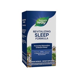 Nature's Way ¡Fatigado a fantástico! Fórmula revitalizante para dormir, promueve un sueño reparador*, 90 cápsulas