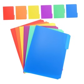 Operitacx Binder Dividers Manila Paper Storage Drawers Exam Paper Organiser Filing Folders a Plastic File Folders for Office