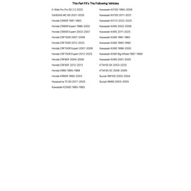 Tusk 420 Gold Plated Race Chain Master Link for Honda CRF150R 2007-2009,2012-2024