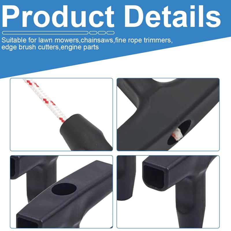 Pull Cord for Lawnmower, 1 Set Recoil pull cord starter