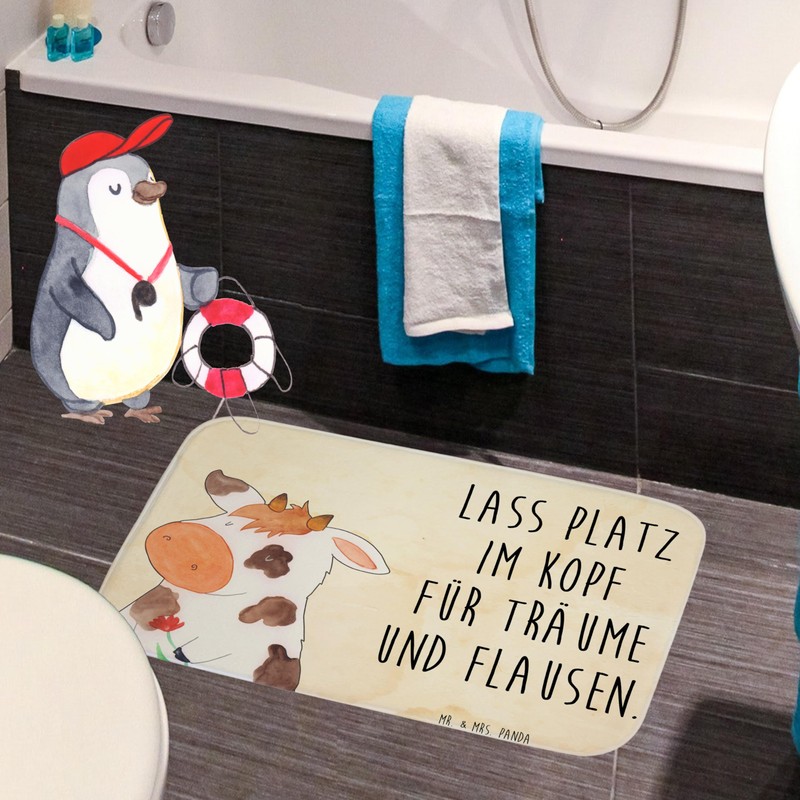 Mr. & Mrs. Panda Bath Mat Cow Gift Bath Mat