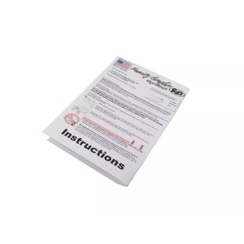 FGD More Guns Less Crime Pro Gun Vinyl Rear Window Decal 6" x 3"