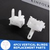 4PCS Vertical Blinds Replacement Parts Window Blinds Repair Kit Easy
