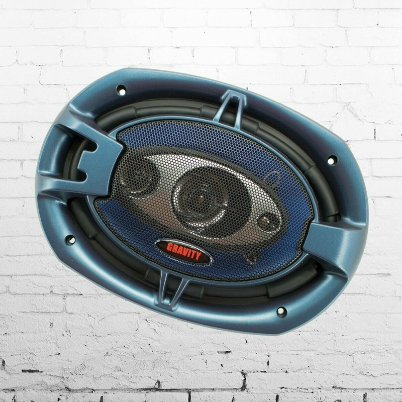 Gravity 6x9 inch 4-Way 380 Watts Coaxial Car Speakers CEA