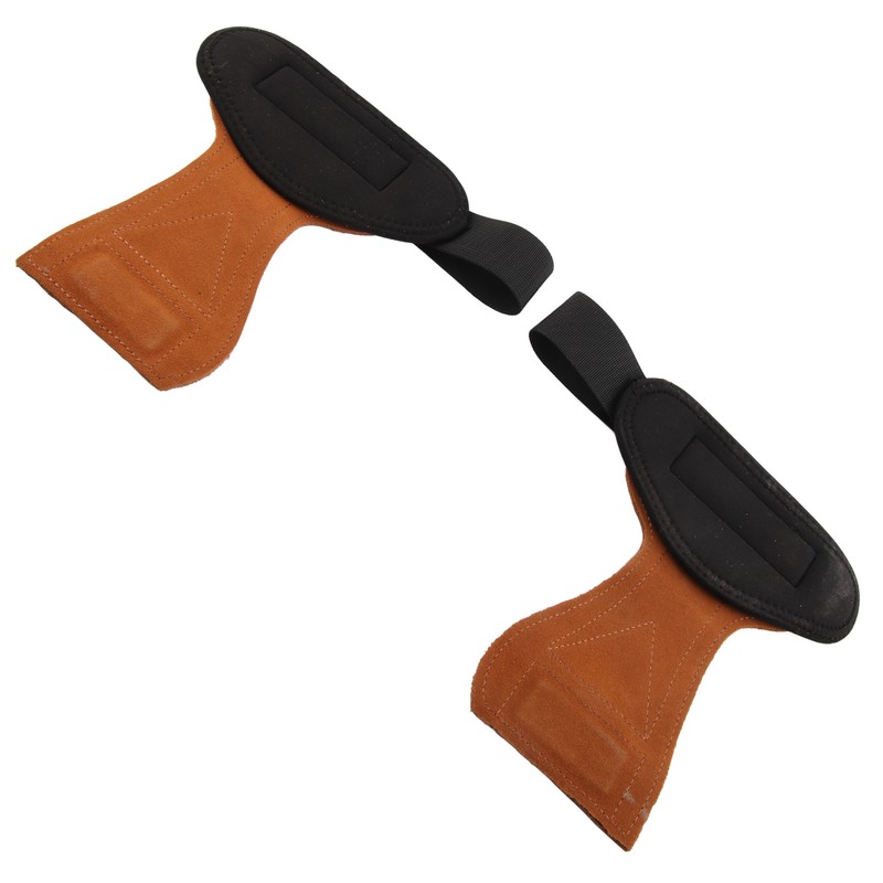 Cowhide Gymnastics Hand Grips for Pull Up Weight Lifting Fitness
