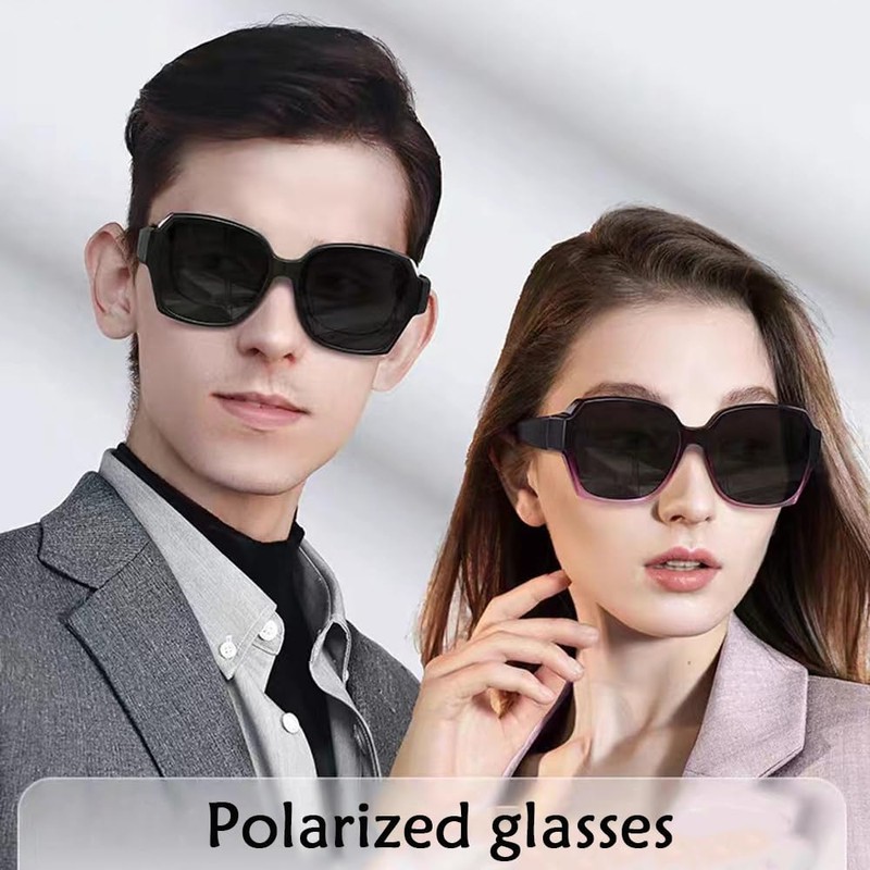 Women's Polarised Sunglasses, Sunglasses for Glasses Wearers, Sunglasses Attachment Glasses,