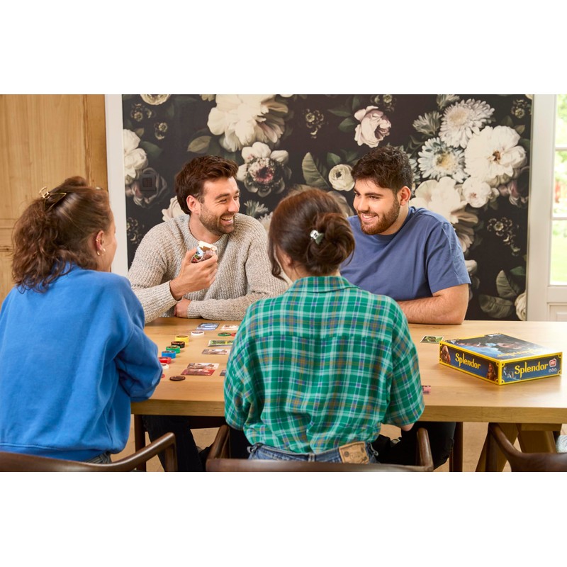 Asmodee Splendor Board Game - Master The Art of Wealth