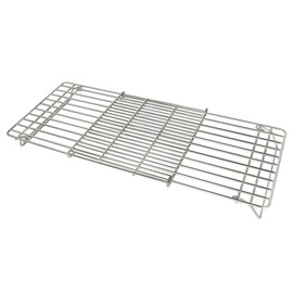 CANDANA Grill Rack for Blackstone Warming Grid Adjustable 17 22 28 36 Inch Griddle Taco Racks Upper Shelf for Weber Pit Boss Nexgrill Charbroil Tabletop Flat Top BBQ Cooking Parts Stainless Steel