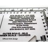 MTT PL - Protractor & Coordinate Scale US DOD GTA