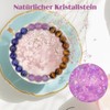 Natürlicher Kristall Heilsteine Armband Perlenarmband Damen Herren 8mm Natürliche Edelstein