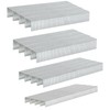 HW HAMWOO 20 Guage 304 Stainless Steel T/50 Staples,4 Sizes