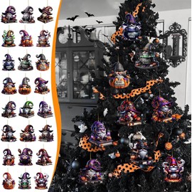 Calendario de Adviento Halloween 24 días – Decoración festiva con llavero – KITAQ7W558Q5FYTETFPY