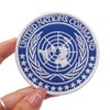 2 Pack Embroidered Patches United Nations Command Badge with Hook