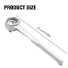 ZUDKSUY 3Pcs Aluminum Gallon Bung Wrench, Lightweight Drum Wrench, Non