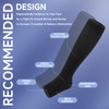 bropite Open Toe Compression Socks for Men & Women -