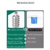Byttlerom 2 Pack 1/2inch 3/4inch Auto Fill Shut Off Water