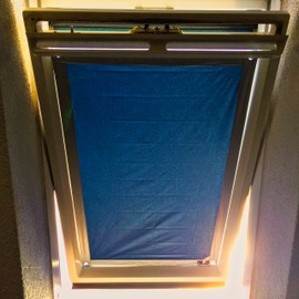 eXsun Roto! Sun Blind, Skylight Blackout, Thermofix Heat Protection (it’s crucial you measure the glass surfaces on the inside and compare)!