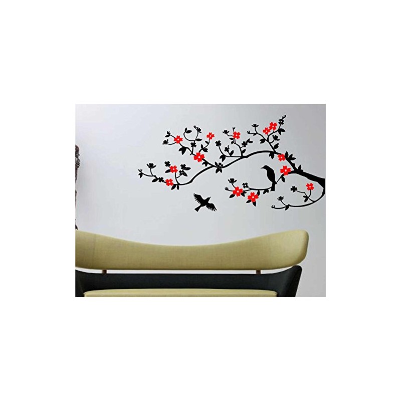 Heaven Decors Vinyl Bird Wall, Door Sticker, 44.48 x 0.39
