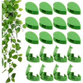 60 Pcs Plant Wall Clips,Plant Climbing Wall Fixture Clips,Plant Clips for Climbing Plants,Wall Vines Fixing Clips with 72 Adhesive Stickers,Self-Adhesive Plant Fixer for Indoor Outdoor Decoration