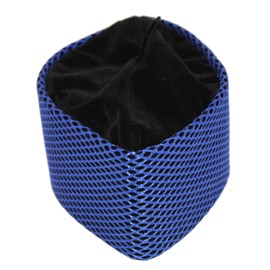 Oga Faaji African Kufi Apapo Cap (Medium 23 7/8 Inches, Black)