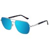 MAXJULI XL Aviator Sunglasses for Men Women Polarized Sunglasses for