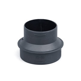 Riloer Heater Ducting Adaptor 60MM to 75MM Heater Ducting Adaptor Reducer Connector Air Heater Duct Pipe