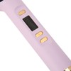 Negative Ion Hair Straightener Brush LCD Display Dual Use Heated