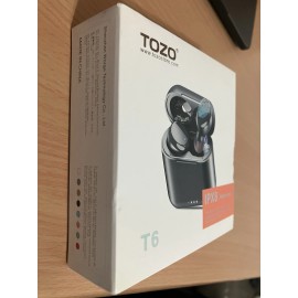 TOZO T6 True Wireless Headphones Bluetooth 5.3 Stereo Earphones (Rose Gold)