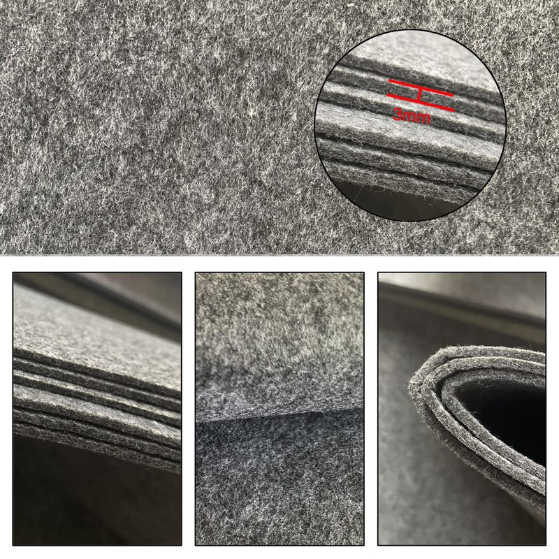 aufodara Felt Roll Felt Fabric 30 cm x 250 cm
