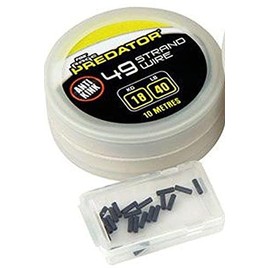 Fox 49 Strand Steel Wire Including Crimps 18kg 10m