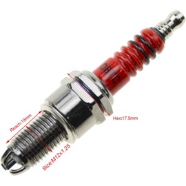 D8TC 3 Electrode Spark Plug for DIRT PIT BIKE MOTORCYCLE ATV STREET BIKE SCOOTER GO KART 125cc 150cc 200cc 250cc 4-Stroke Engine TAOTAO Coolster Apollo