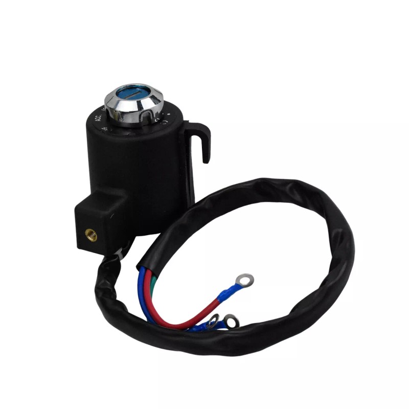 HCMOTORKU Ignition Switch w/ Tail Box Lock Keys For Harley