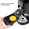 KOTLIE AC-513K/AC-513F Kaffeemaschinenzubehör Kapseln für Dolce Gusto(Schwartz)