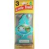 Air Freshener Rainforest Mist Little Trees 3-Pack